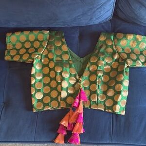 Medium size brand new sari blouse